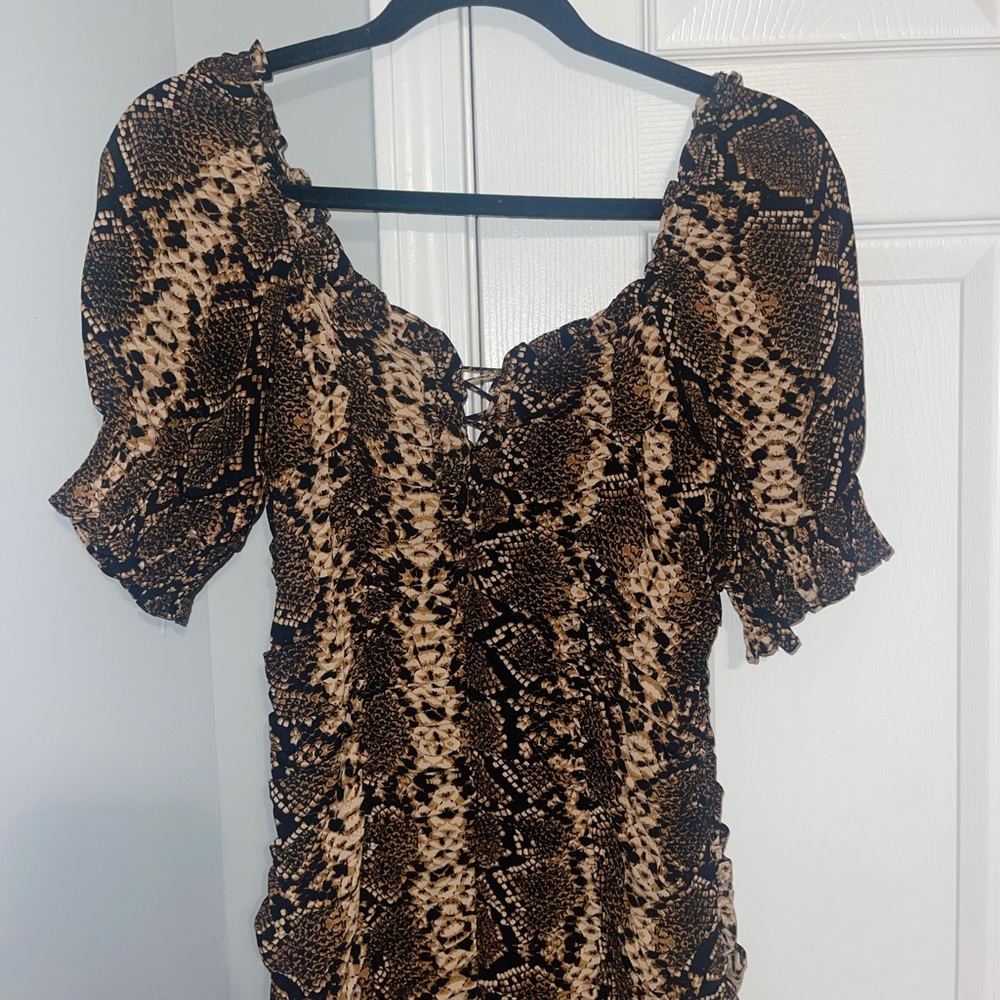 Cheetah dress